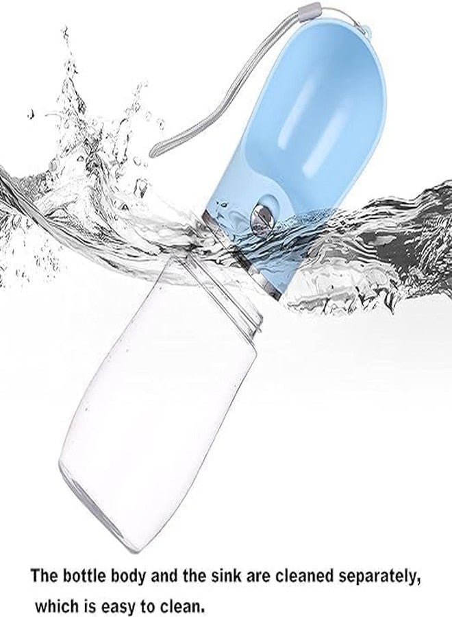 DOGTOWN Push-to-Release Water Bottle with Integrated Glove for Pet Hydration and Grooming, Portable, BPA-Free, Leak-Proof Design, Travel-Friendly for Dogs and Cats - Image 2